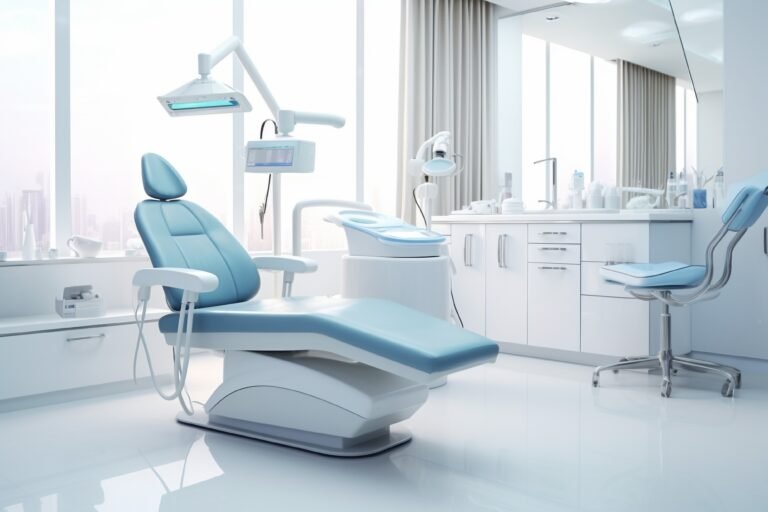 Dental treatment chair at our clinic – areas we serve around Zira